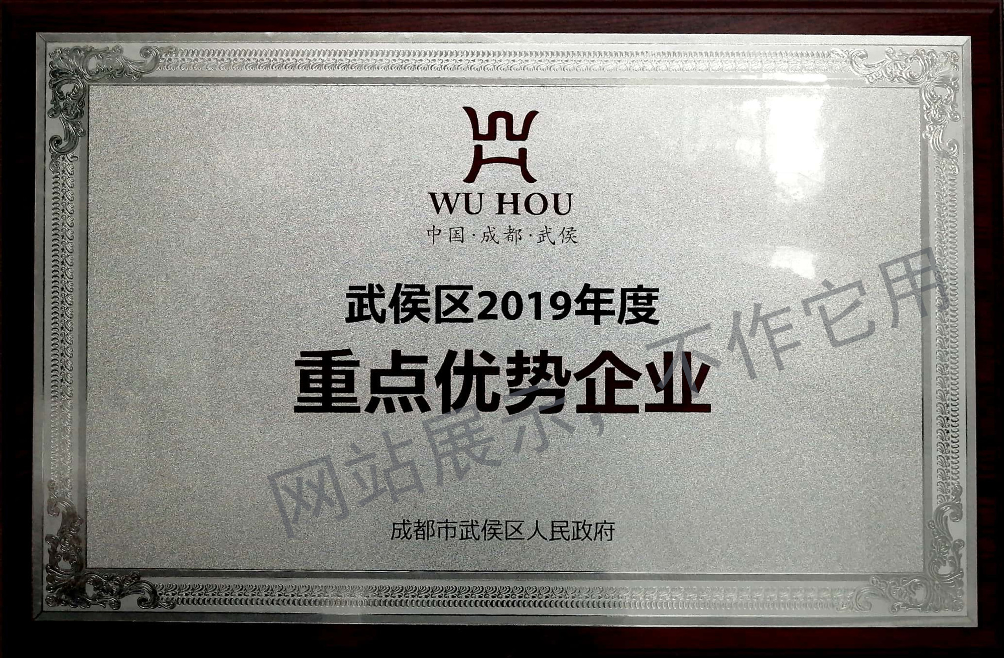 武侯區(qū)2019年度重點(diǎn)優(yōu)勢(shì)企業(yè)
